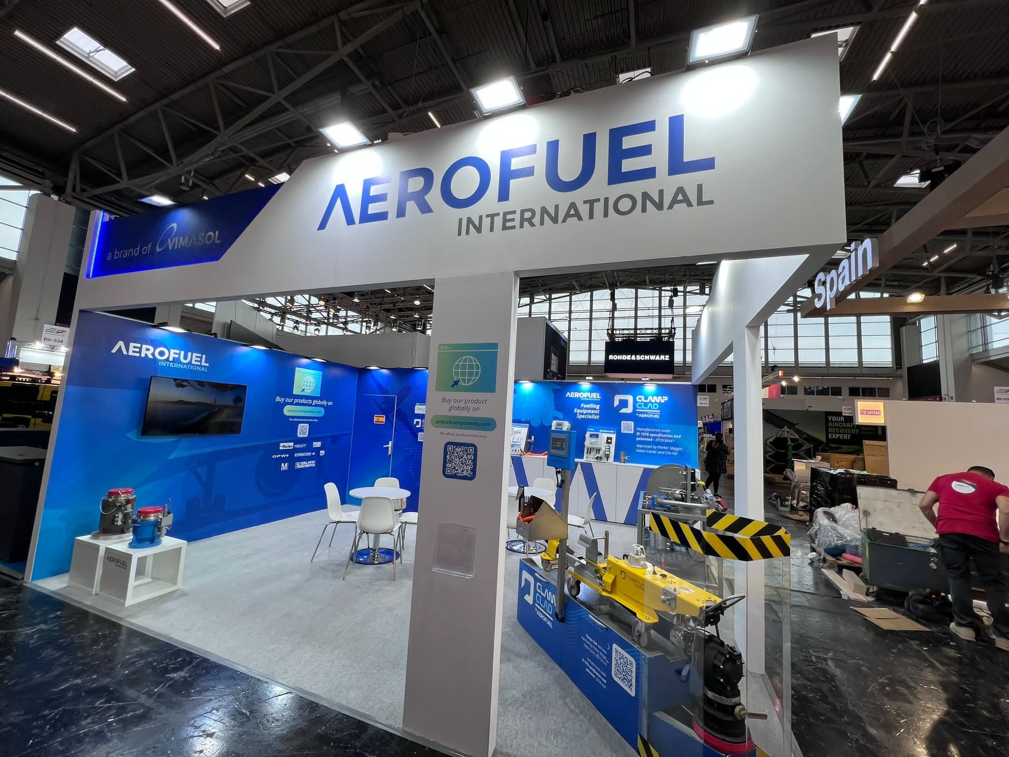 Aerofuel InterAirport exhibition booth project