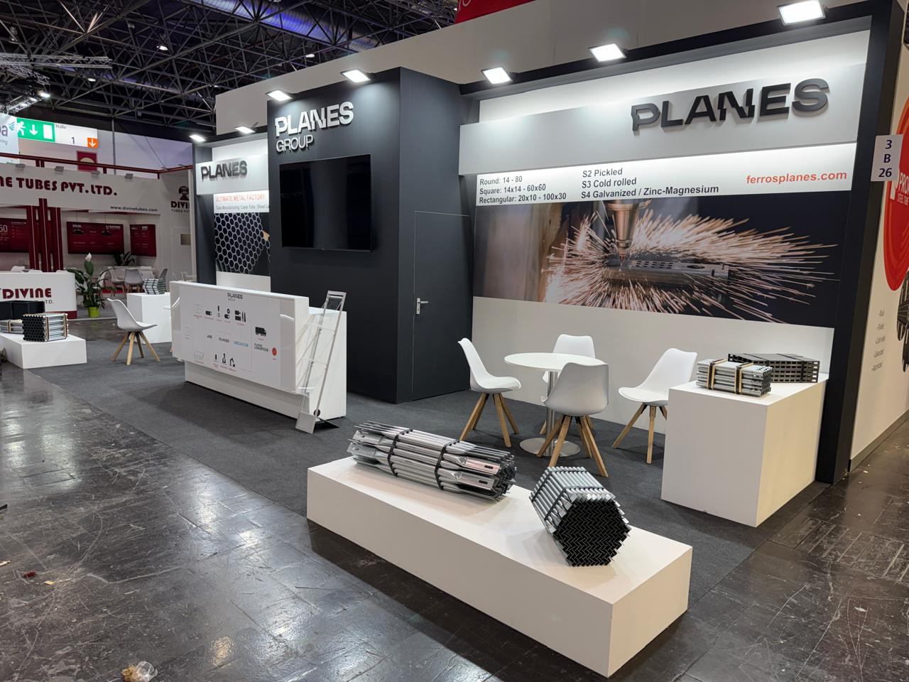 Tube Expo exhibition booth project